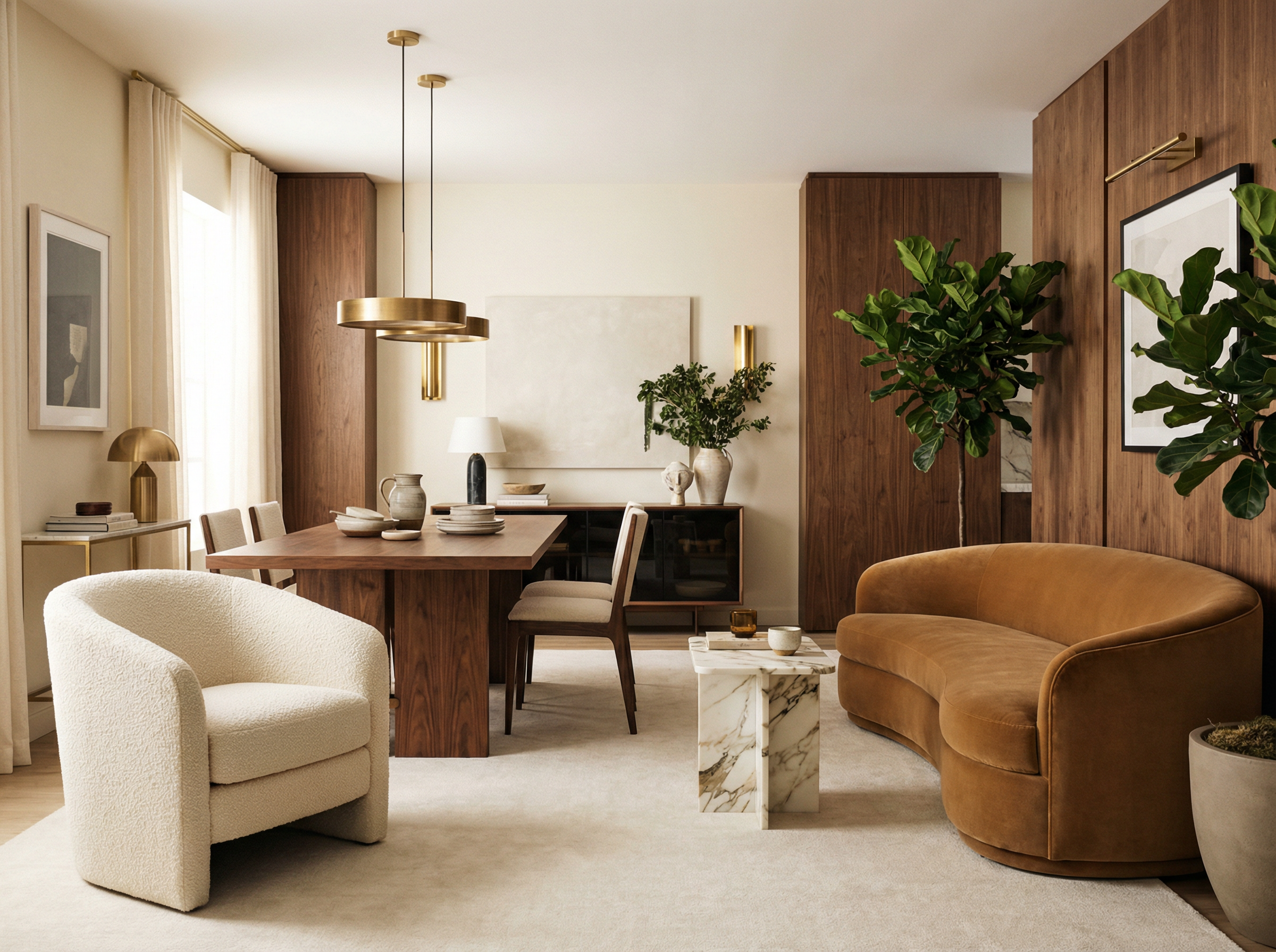 Showroom de curadoria de móveis